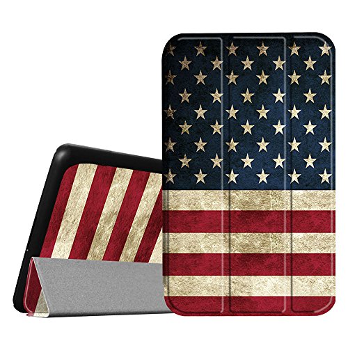 0715939950998 - FINTIE NVIDIA SHIELD TABLET K1 SMARTSHELL CASE - ULTRA SLIM LIGHTWEIGHT STAND COVER WITH AUTO WAKE/SLEEP FEATURE FOR 2015 NVIDIA SHIELD TABLET K-1 8.0 INCH, FIT FOR 2014 NVIDIA SHIELD 2 8, US FLAG