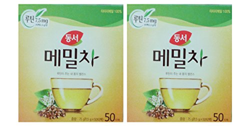 0716073434917 - DONG SUH KOREAN BUCKWHEAT TEA PACK OF 2(100TEA BAG)