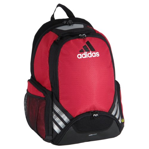 0716106652059 - ADIDAS TEAM SPEED BACKPACK, UNIVERSITY RED, ONE SIZE FITS ALL