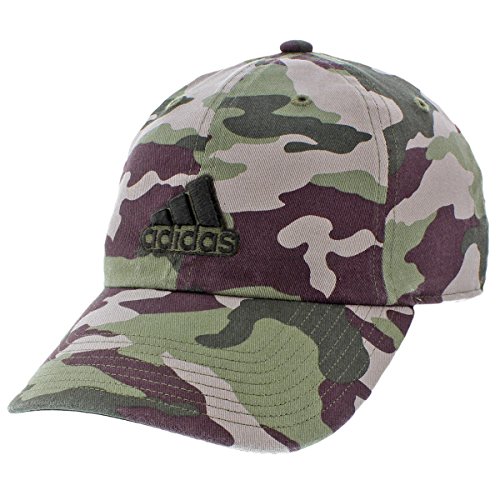 0716106776687 - ADIDAS MENS ULTIMATE RELAXED CAP, BASE GREEN/BLACK/CAMO PRINT, ONE SIZE
