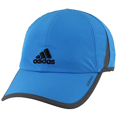 0716106789465 - ADIDAS MEN'S ADIZERO II CAP, RAY BLUE/BLACK, ONE SIZE