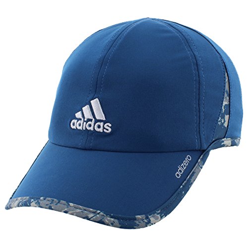 0716106790416 - ADIDAS MEN'S ADIZERO II CAP, TECH STEEL BLUE/COLLEGIATE NAVY/CLEAR ONIX, ONE SIZE