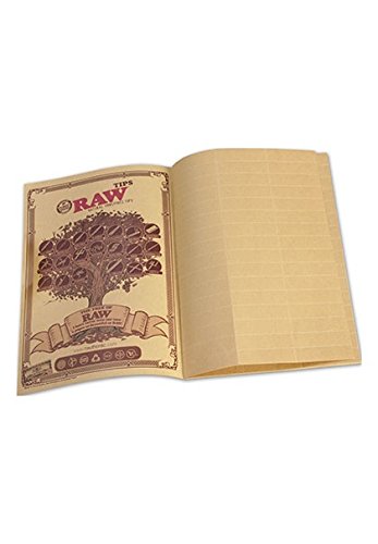0716165157977 - RAW CLASSIC RAWLBOOK 480 COUNT BOOK OF NATURAL UNREFINED ROLLING TIPS