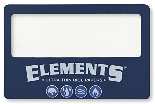 0716165280583 - RAW NATURAL ROLLING PAPERS - MAGNIFYING CARD - WALLET SIZED (ELEMENTS)