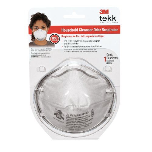 0716184178809 - 3M R8730B HOUSEHOLD CLEANING AND BLEACH ODOR RESPIRATOR