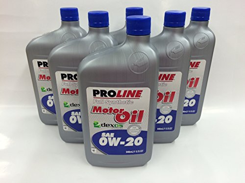 0071621630167 - PROLINE - FULL SYNTHETIC MOTOR OIL - 0W20 - 1 CASE / 6 QUARTS - SAE - API - GF5 - DEXOS APPROVED