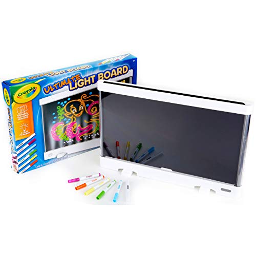 0071662072452 - CRAYOLA ULTIMATE LIGHT BOARD FOR DRAWING & COLORING, KIDS LIGHT UP TOYS AND GIFTS, AGES 6, 7, 8, 9 WHITE
