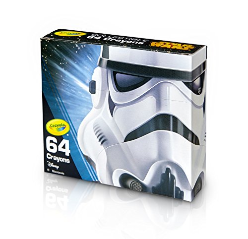0071662111823 - CRAYOLA LIMITED EDITION CRAYON, STAR WARS STORM TROOPER TOY (64 COUNT)