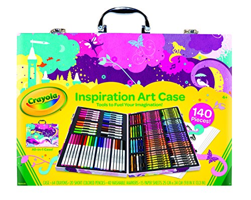 0071662125554 - CRAYOLA INSPIRATION ART CASE-PINK