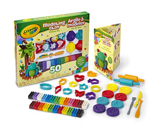 0071662203214 - CRAYOLA MODELING CLAY DELUXE KIT