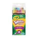 0071662274184 - CRAYONS COULEUR TWISTABLE X18