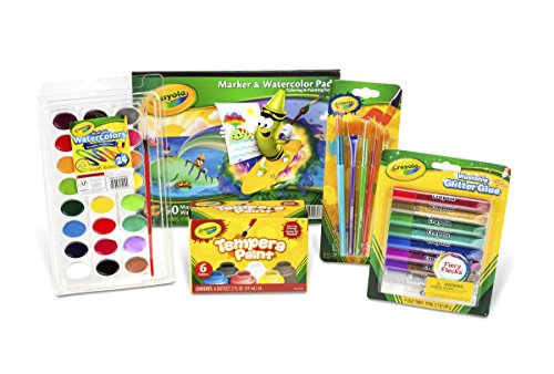 0071662300388 - CRAYOLA ARTS & CRAFT PAINT FOR KIDS PACK