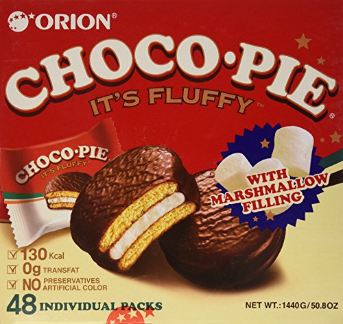 0716680100113 - ORION CHOCO PIE, 48 COUNT, WITH MARSHMALLOW CREAM