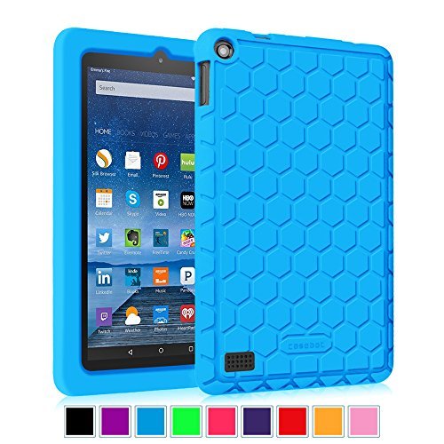 0716715282937 - FINTIE FIRE 7 2015 CASE - FOR AMAZON FIRE 7 TABLET (7 DISPLAY 5TH GENERATION - 2015 RELEASE), BLUE