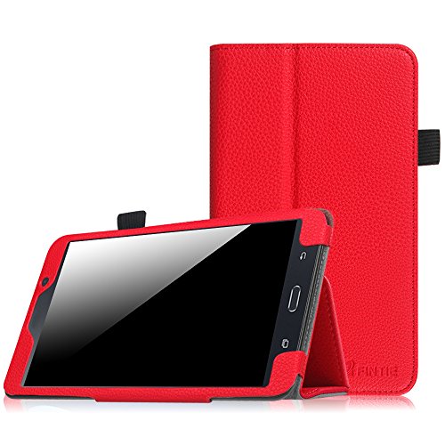 0716715286423 - FINTIE SAMSUNG GALAXY TAB A 7.0 CASE - PREMIUM VEGAN LEATHER SLIM FIT FOLIO STAND COVER SAMSUNG GALAXY TAB A 7.0 7-INCH TABLET 2016 RELEASE (SM-T280 / SM-T285), RED