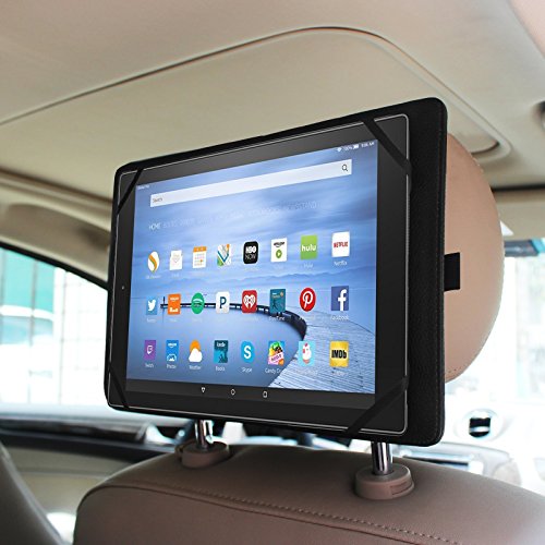 0716715288045 - FINTIE UNIVERSAL CAR HEADREST MOUNT HOLDER FOR 7 TO 11 TABLET PC INCLU. FIRE 7 /FIRE HD 8 /FIRE HD 10 /KINDLE FIRE HD 7 /HDX7 /KINDLE HDX 8.9 /FIRE KIDS EDITION TABLET AND MORE, BLACK