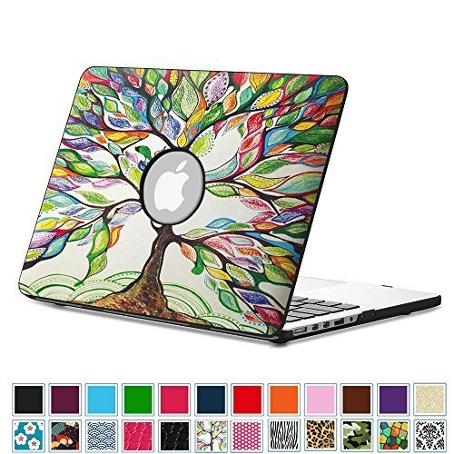 0716715295784 - FINTIE MACBOOK PRO 13 RETINA CASE - PREMIUM PU LEATHER COATED HARD SHELL COVER FOR APPLE MACBOOK PRO 13.3 WITH RETINA DISPLAY (A1502 / A1425), , LOVE TREE