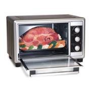0717056123293 - ELITE CUISINE ERO-2008NS MAXI-MATIC 6-SLICE TOASTER OVEN BROILER WITH ROTISSERIE, GREY (STAINLESS STEEL)