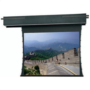 0717068460874 - TENSIONED EXECUTIVE ELECTROL MOTORIZED ELECTRIC PROJECTION SCREEN - VIEWING AREA: 52 H X 92 W