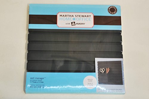 0071709219727 - MARTHA STEWART HOME OFFICETM WITH AVERYTM WALL MANAGER ACCESSORY BOARD 21600, GRAPHITE, 11-15/16 X 11-3/4