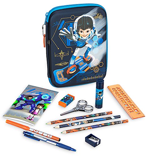 0717109332061 - DISNEY STORE MILES FROM TOMORROWLAND ZIP-UP STATIONERY KIT SCHOOL SUPPLIES ART CASE