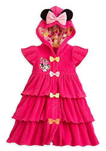 0717109332719 - DISNEY STORE LITTLE GIRLS MINNIE MOUSE SWIM COVER-UP, SIZE 4
