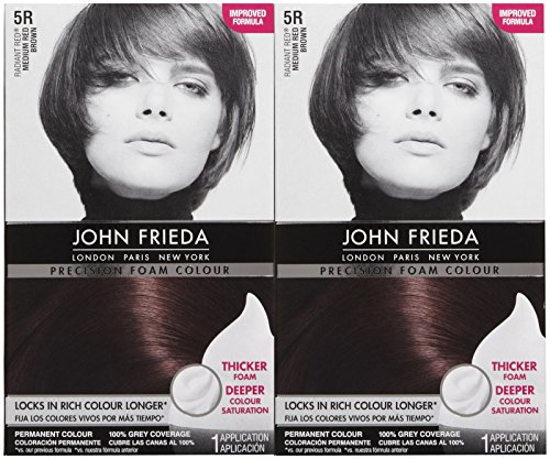 0717226161988 - PRECISION PERMANENT COLOR 1 APPLICATION 5R RADIANT RED MEDIUM RED BROWN