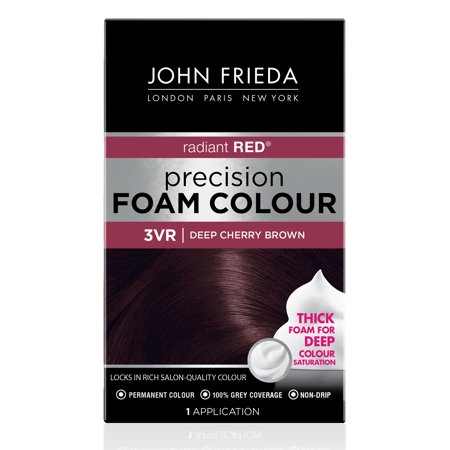 0717226162053 - PRECISION FOAM COLOR PERMANENT COLOR 1 APPLICATION 3VR RADIANT RED DEEP CHERRY BROWN