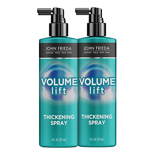 0717226280955 - JOHN FRIEDA VOLUME LIFT THICKENING SPRAY FOR NATURAL FULLNESS, FINE OR FLAT HAIR ROOT BOOSTER SPRAY WITH AIR-SILK TECHNOLOGY, 6 OUNCES, (PACK OF 2)