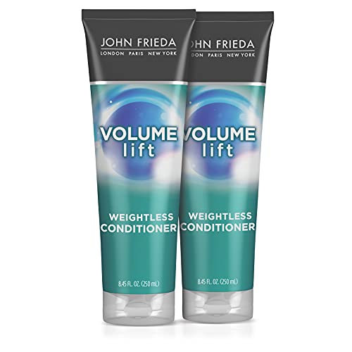 0717226280986 - JOHN FRIEDA VOLUME LIFT LIGHTWEIGHT CONDITIONER FOR NATURAL FULLNESS, 8.45 OUNCES, SAFE FOR COLOUR-TREATED HAIR, VOLUMIZING CONDITIONER FOR FINE OR FLAT HAIR (PACK OF 2)