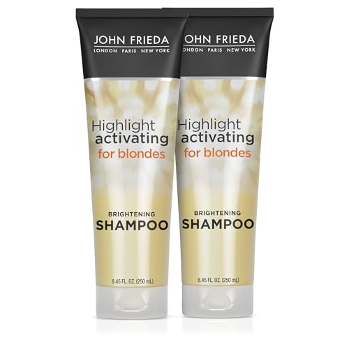 0717226291609 - JOHN FRIEDA SHEER BLONDE HIGHLIGHT ACTIVATING BRIGHTENING SHAMPOO, FOR BLONDE HAIR, TO REVIVE DULL HIGHLIGHTS WITH AVOCADO OIL AND VITAMIN C, FOR LIGHTER BLONDES, 2-8.45 FL OZ