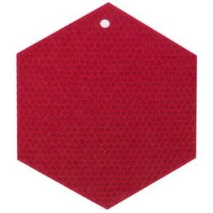 0717266074576 - HOTSPOT HONEYCOMB SILICONE POT HOLDER, RED
