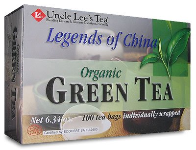 0717284798638 - LEGENDS OF CHINA ORGANIC GREEN TEA-100 BAGS BRAND: UNCLE LEES TEA
