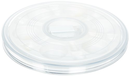0717304076463 - SAX PAINT SAVER PALETTE WITH 6-WELL PLASTIC INSERT - 11 1/2 INCHES - WHITE