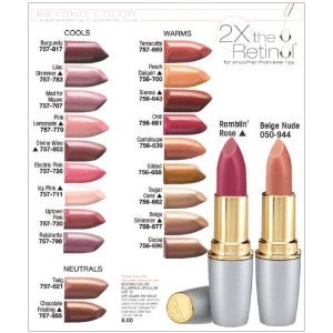 0717334100367 - AVON BEYOND COLOR PLUMPING LIP LINER WITH RETINOL - ASSORTED COLORS AVAILABLE (RED HOT )