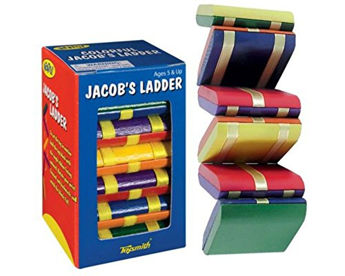 0717353363927 - JACOBS LADDER WOODEN FIDGET VISUAL STIMULATION TRAVEL TOY SPECIAL NEEDS AUTISM