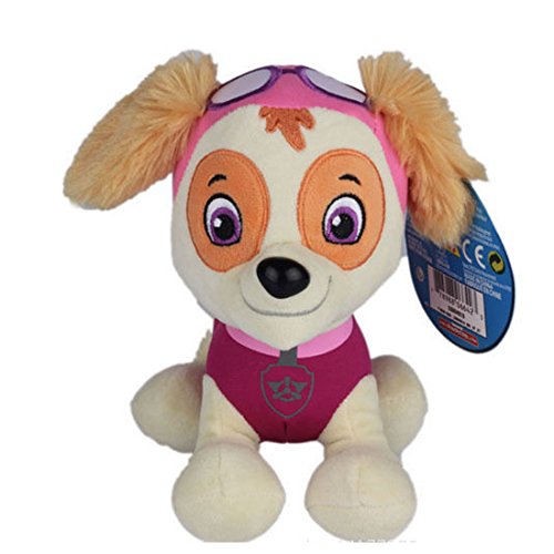 0717353435785 - HOT SALE PAW PATROL PUP PALS TOY SOFT PLUSH TOY 5 NICKELODEON DOG DOLL -SKYE