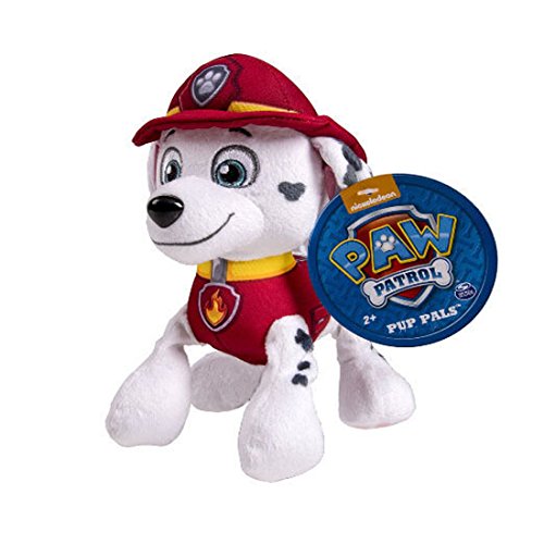 0717353435846 - HOT SALE PAW PATROL PUP PALS TOY SOFT PLUSH TOY 5 NICKELODEON DOG DOLL MARSHALL