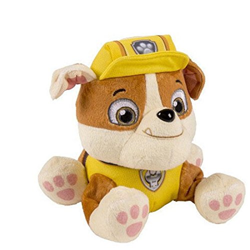 0717353435877 - HOT SALE PAW PATROL PUP PALS TOY SOFT PLUSH TOY 5 NICKELODEON DOG DOLL -RUBBLE