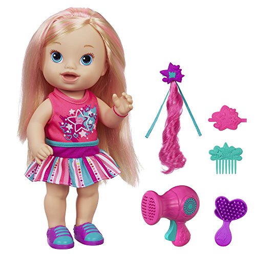 0717356307621 - BABY ALIVE PLAY 'N STYLE CHRISTINA DOLL (BLONDE)
