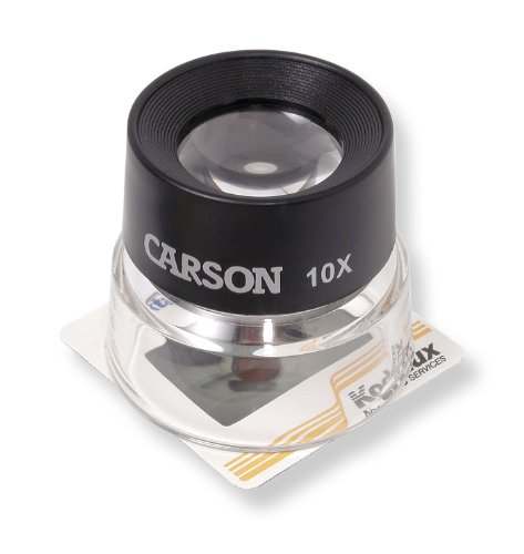 7174117220200 - CARSON LUMILOUPE 10X POWER STAND MAGNIFIER (LL-10)