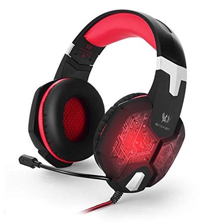 0717630543509 - KOTION EACH G9000 3.5MM LED LIGHT HEADBAND GAMING HEADSET/GAME HEADPHONE WITH MICROPHONE FOR PLAYSTATION 4 PS4TABLET PC IPHONE 6/6S/6 PLUS MOBILEPHONES