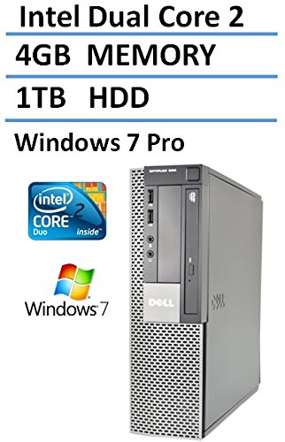 0717753020871 - DELL OPTIPLEX 960 SFF BUSINESS HIGH PERFORMANCE DESKTOP COMPUTER PC (INTEL DUAL CORE CPU 3.0GHZ, 4GB MEMORY, 1TB HDD, DVD, WINDOWS PROFESSIONAL) (CERTIFIED REFURBISHED)