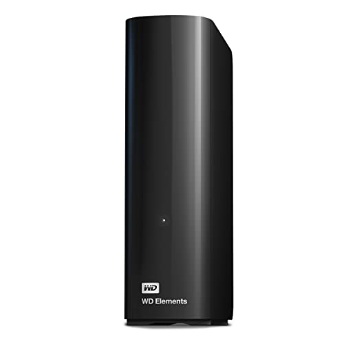 0718037873022 - WD 14TB ELEMENTS DESKTOP HARD DRIVE HDD, USB 3.0, COMPATIBLE WITH PC, MAC, PS4 & XBOX - WDBWLG0140HBK-NESN