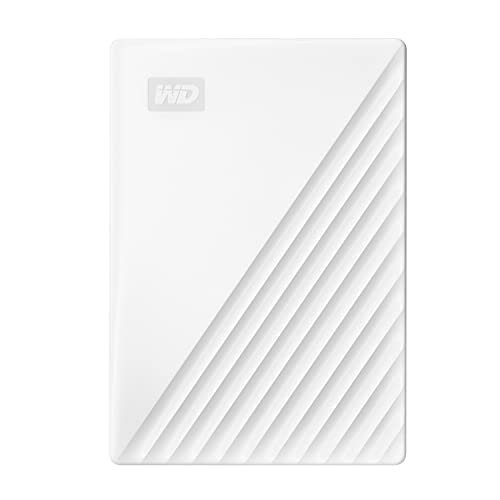 0718037880969 - WD 1TB MY PASSPORT PORTABLE EXTERNAL HARD DRIVE HDD WITH PASSWORD PROTECTION AND AUTO BACKUP SOFTWARE, WHITE - WDBYVG0010BWT-WESN