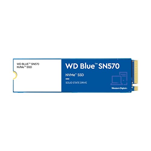 0718037883854 - WESTERN DIGITAL 2TB WD BLUE SN570 NVME INTERNAL SOLID STATE DRIVE SSD - GEN3 X4 PCIE 8GB/S, M.2 2280, UP TO 3,500 MB/S - WDS200T3B0C