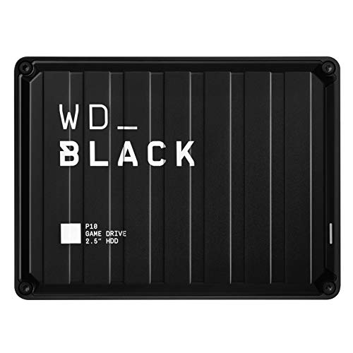 0718037887241 - WD_BLACK 4TB P10 GAME DRIVE FOR XBOX ONE, PORTABLE EXTERNAL HARD DRIVE WITH 2-MONTH XBOX GAME PASS - WDBA5G0040BBK-WESN
