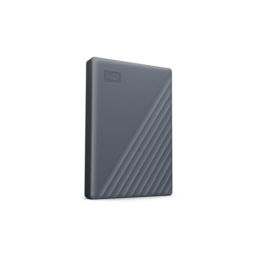 0718037902869 - WD 4TB PORTABLE HARD DRIVE, WORKS WITH USB-C AND USB-A DEVICES, WINDOWS PC, MAC, CHROMEBOOK, GAMING CONSOLES, AND MOBILE DEVICES, INCLUDES BACKUP SOFTWARE AND PASSWORD PROTECTION - WDBRMD0040BGY-WESN
