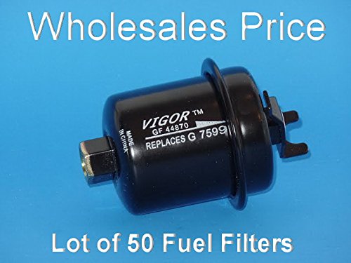 0718207763108 - WHOLESALES PRICE ( LOT OF 50) GF44870 FUEL FILTERS FITS: HONDA ACCORD 1994-1997 CIVIC 1995-2000 CIVIC DEL SOL 1996-1997 CR-V 1997-2001 ODYSSEY 1995-1998 PRELUDE 1997-2001 OASIS 1996-1999