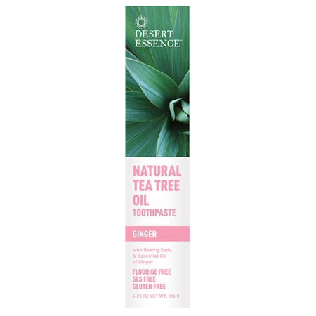 0718334220826 - NATURAL TEA TREE OIL TOOTHPASTE GINGER